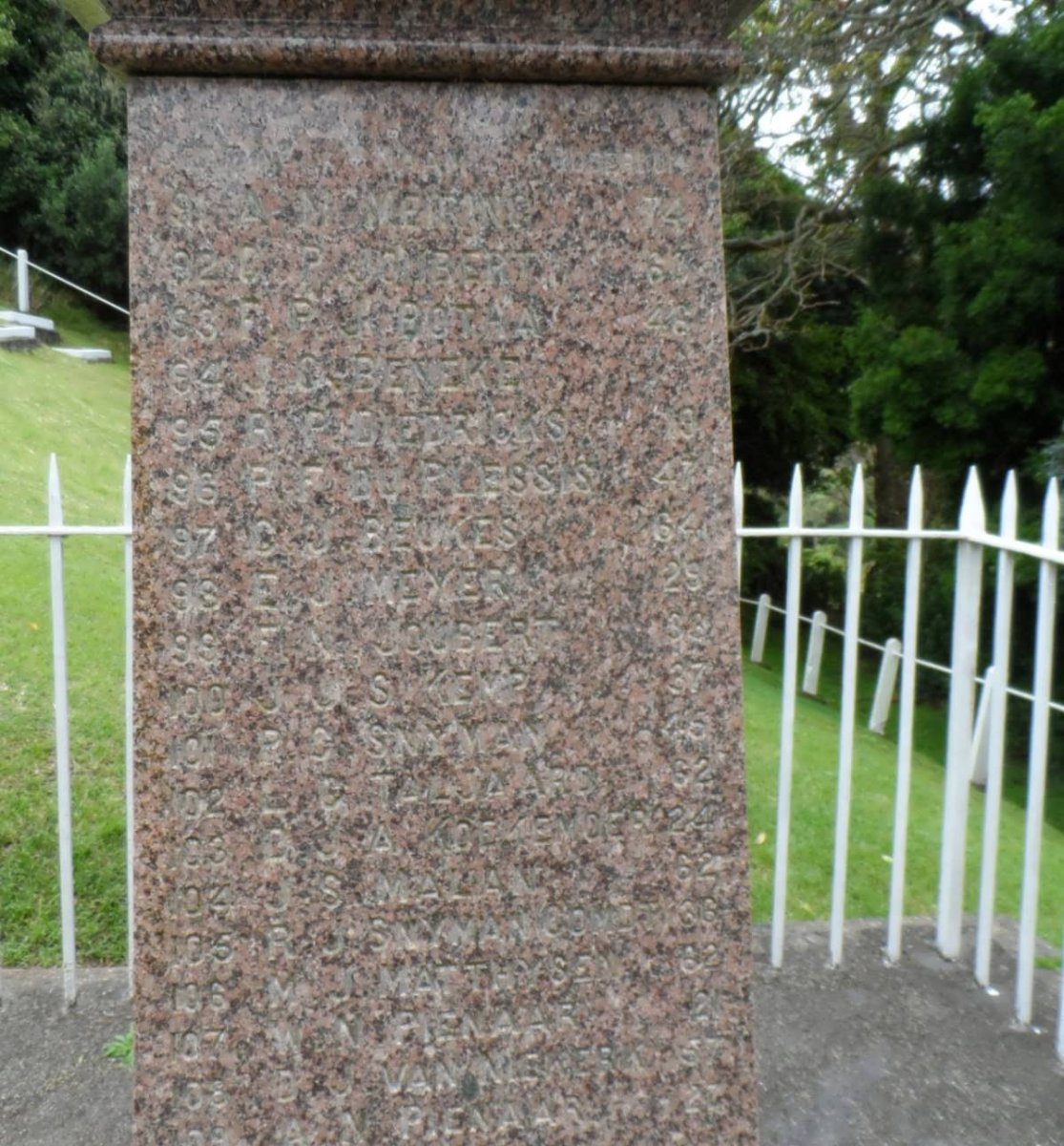 14. Boer War Memorial